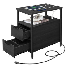 Side Table with Charging Station - product view 3