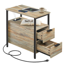 Side Table with Charging Station - product view 5
