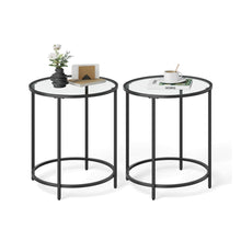 Baris Collection - Glass End Table with Metal Frame - product view 5