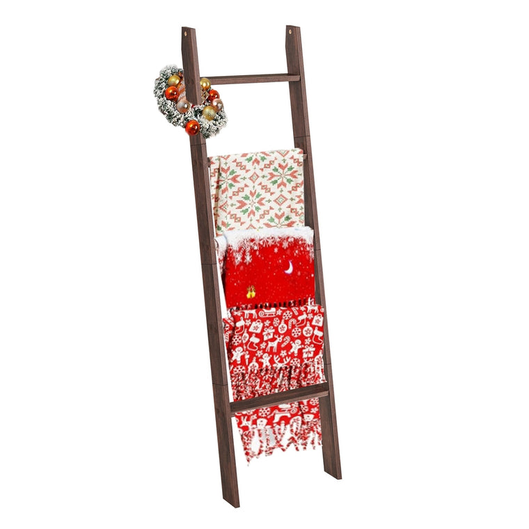 5-Tier Blanket Ladder Shelf - product view 1