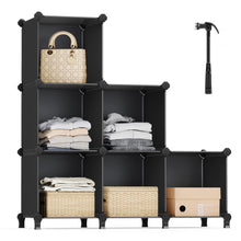 Storage Cube Organizer with 6 Cubes - product view 2