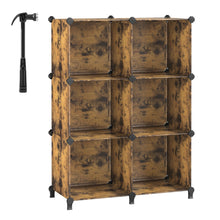 Storage Cube Organizer with 6 Cubes