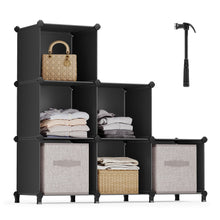 Storage Cube Organizer with 6 Cubes