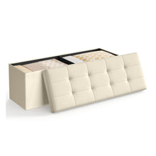 MAZIE Collection - Folding Storage Ottoman Bench - product view 6