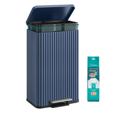 Stainless Steel Garbage Can with Lid and Removable Inner Bucket - product view 6