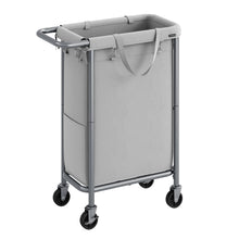 Laundry Basket with Wheels with Removable Liner and Handle - product view 1