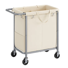 Laundry Basket with Wheels with Removable Liner and Handle - product view 2