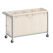 Laundry Basket with Wheels with Removable Liner and Handle