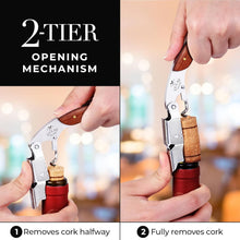 Waiter’s Corkscrew Bottle Opener - product view 6