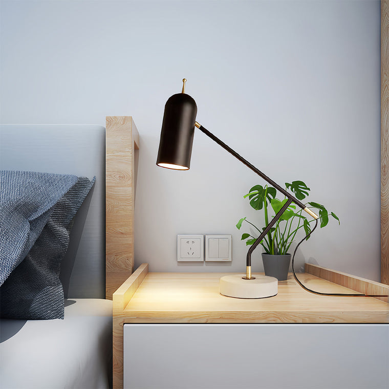 Black Desk Lamps Modern Minimalist Elegant Office Marble Reading Lamp - product view 1