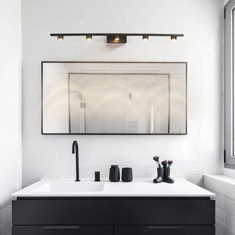 Black Vanity Lights For Bathroom Minimalist LED Mirror Cabinet Light - product view 1