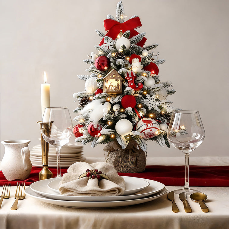 Christmas Tree Table Lamp Luxurious Ins-Style Decorative Light - product view 1