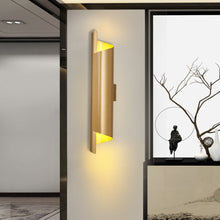 Classic Nordic Unique Chic LED Curved Metal Wall Lamp for Bedside Living Room Aisle - product view 2