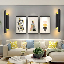Classic Nordic Unique Chic LED Curved Metal Wall Lamp for Bedside Living Room Aisle - product view 4