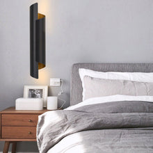 Classic Nordic Unique Chic LED Curved Metal Wall Lamp for Bedside Living Room Aisle - product view 3