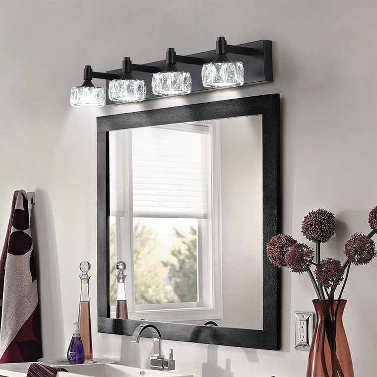 Crystal Bathroom Vanity Light Modern Luxury Iron Lamp - product view 1