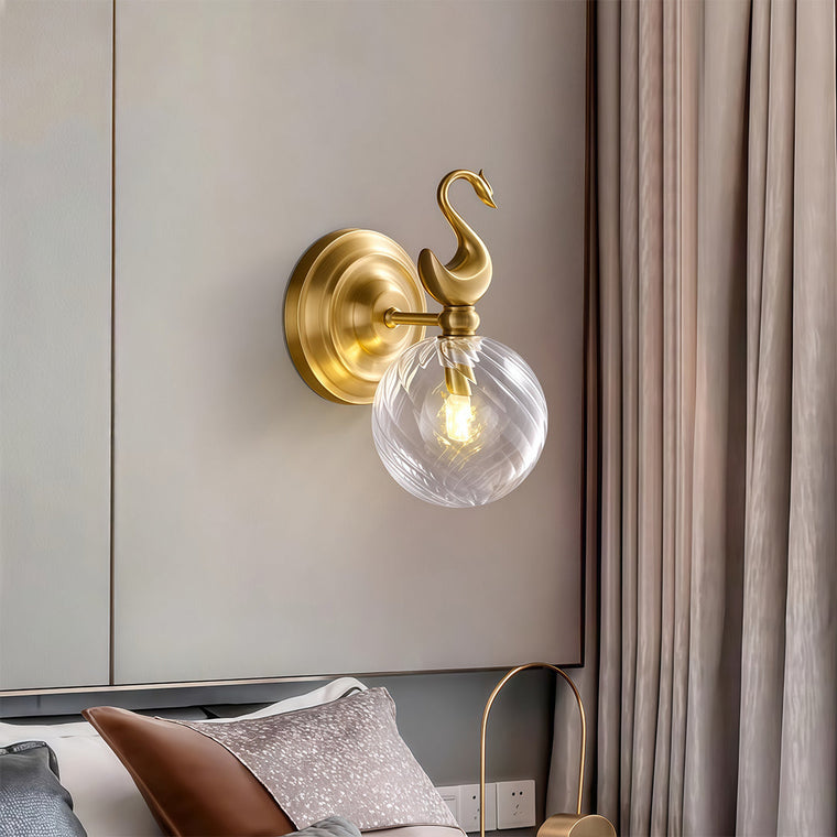 Wall Mounted LED Light Modern Brass Light Luxury Lamp - product view 1