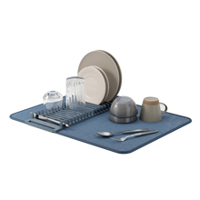 UDry Dish Drying Rack with Mat - product view 6