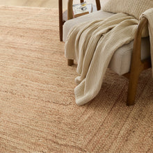 Faux Cashmere Print Jute-Look Area Rug - product view 7