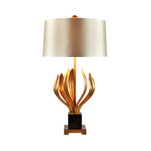 Vintage Metal Table Lamps Creative Fabric Shade Nightstand Lamp - product view 7