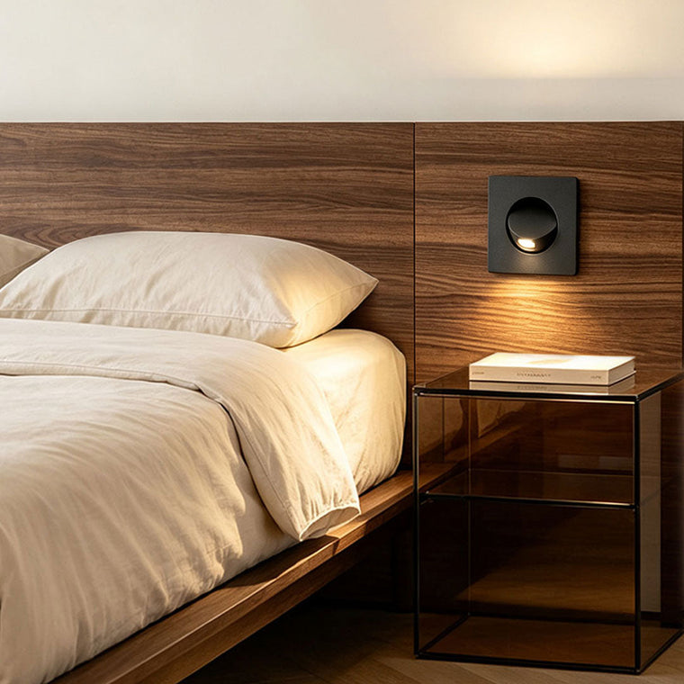 Flush Mount Wall Light Modern Adjustable Bedside Reading Lamp - product view 1