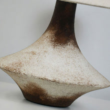 Gray Ceramic Table Lamp Wabi-Sabi Bedside Accent Light - product view 7