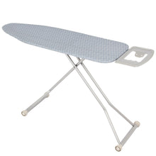 Ironing Board with Iron Rest, Carbon Steel Iron Board with 4 Layer Heat Resistant Cover & Pad