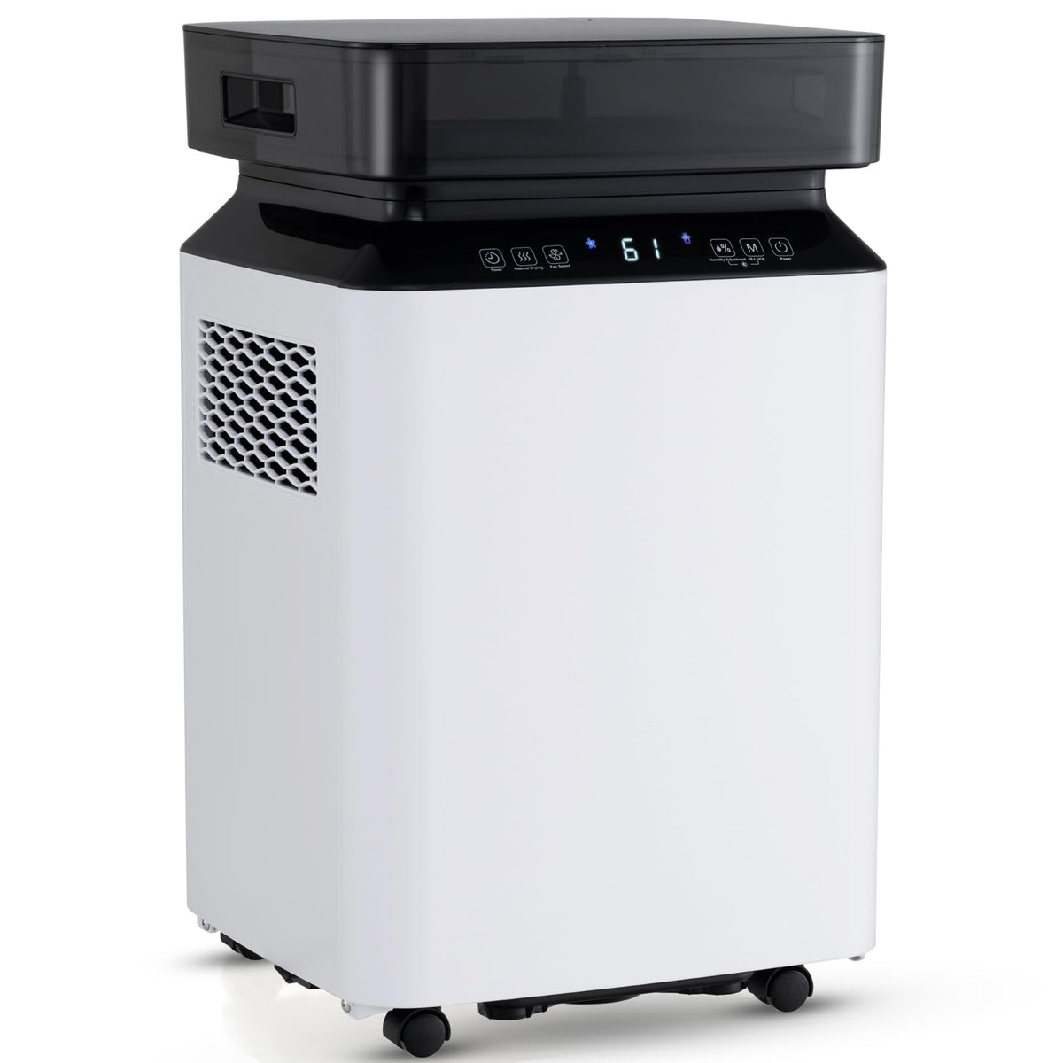 90 Pint Dehumidifier for Basement, 6000 Sq. Ft Energy Efficient Dehumidifier for Home w/Continuous & Auto Mode - product view 1