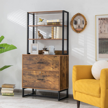 Lateral File Cabinet with 2 Drawers with Lock - product view 2