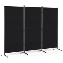 3 Panel Room Divider, 6FT Folding Privacy Screen