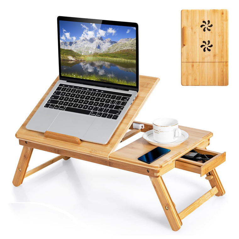 Bamboo Laptop Desk - product view 1