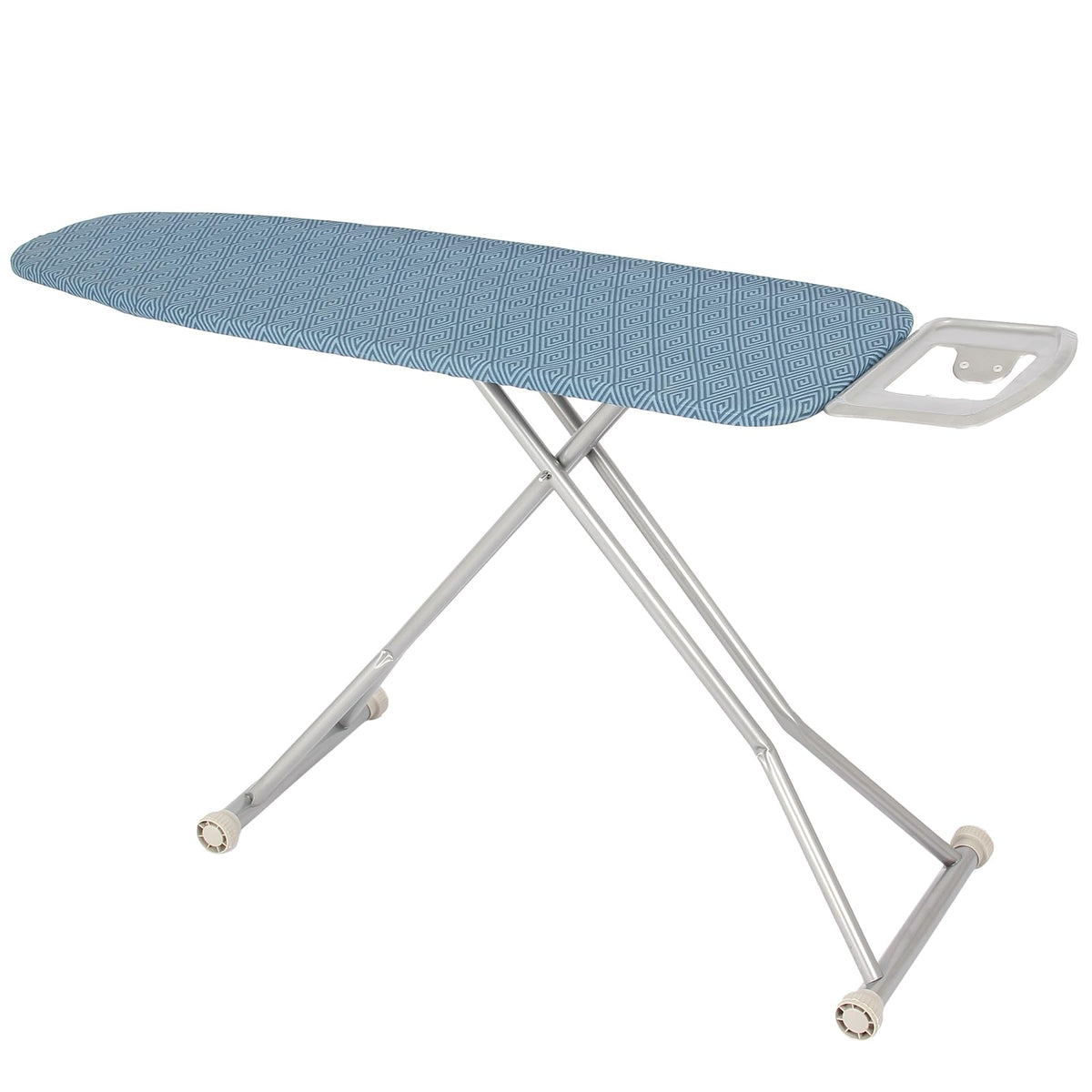 Ironing Board with Iron Rest, Carbon Steel Iron Board with 4 Layer Heat Resistant Cover & Pad - product view 1