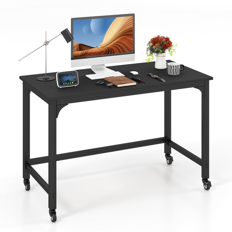 48" Rolling Computer Desk - product view 1
