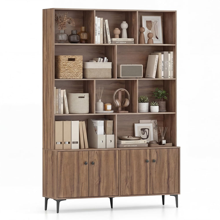 68.5" Tall Bookcases with Storage Cabinet for Home Office - product view 1