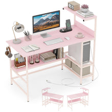 48" Computer Desk with Charging Station