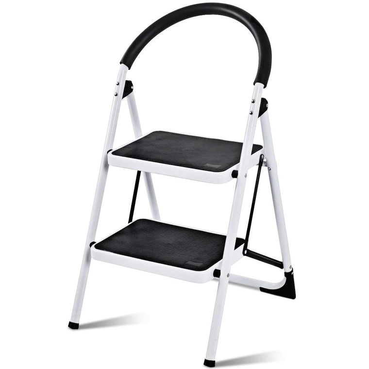 2 Step Ladder Folding Step Stool Platform Home Kitchen Tool Multiuse Stepladder - product view 1