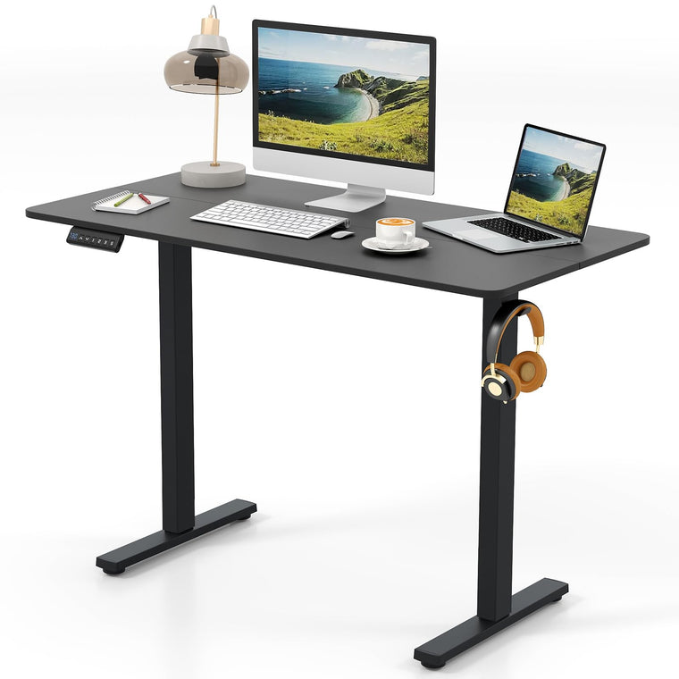 Electric Standing Desk 48" x 24" Ergonomic Height Adjustable Sit to Stand Desk with 3 Memory Preset - product view 1