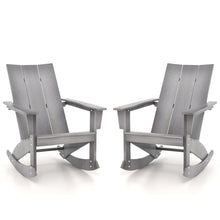 Outdoor Rocking Chairs for Porch - Waterproof HDPE Adirondack Rocker, 330lbs Weight Capacity
