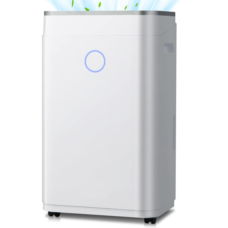 60 Pints Dehumidifier Rooms up to 4000 Sq. Ft, with 3 Modes, 3-Color Digital Display, 1.7 Gallon Water Tank - product view 1