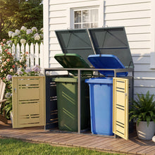52"x32"x46" Outdoor Trash Can Storage - product view 1