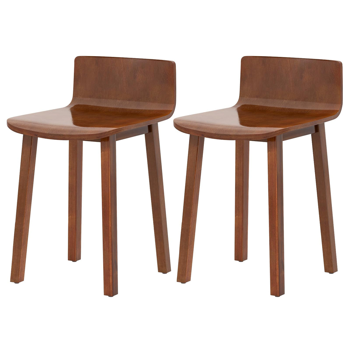 Wood Dining Chairs Set of 2/4 Farmhouse Kitchen Dining Room Chair - product view 1