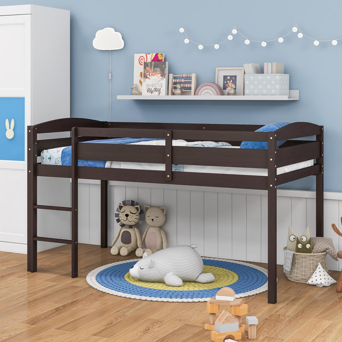 Loft Bed with Ladder - product view 1