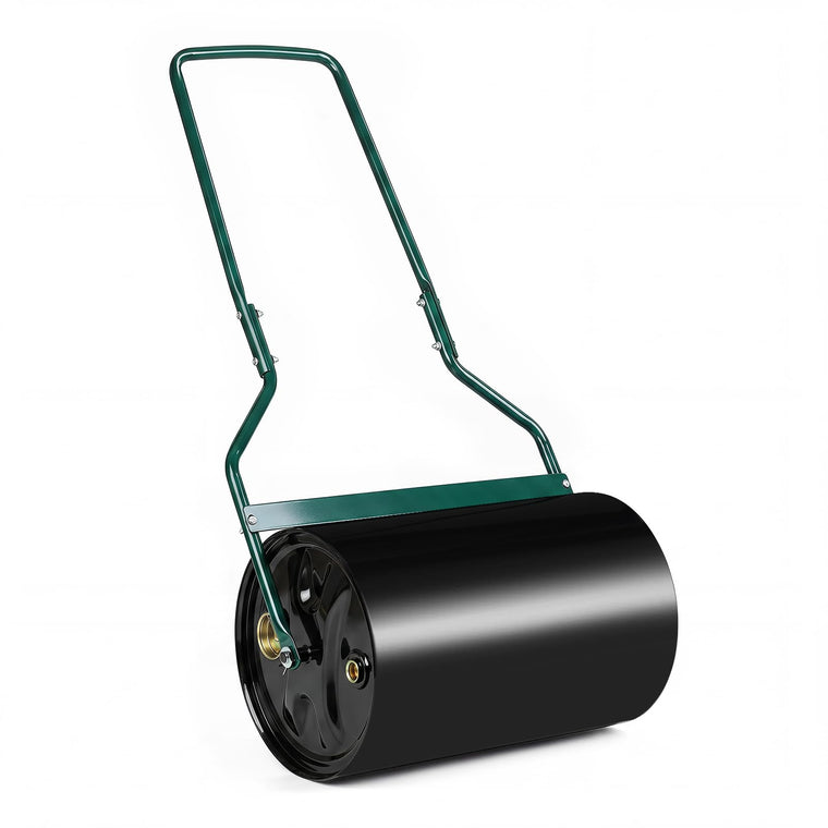 12 Gallon Water/Sand Filled Garden Drum Roller w/U-Shape Handle - product view 1