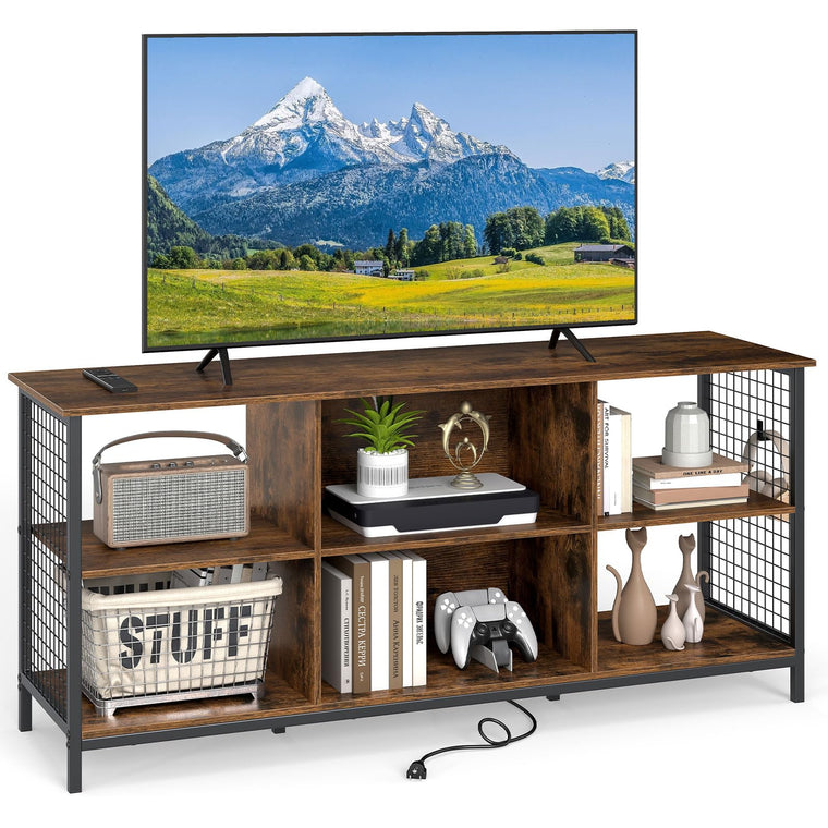 Industrial TV Stand for TVs up to 65 Inch - product view 1