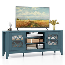 TV Stand for TVs up to 65”, Entertainment Center with 3-Position Adjustable Shelves