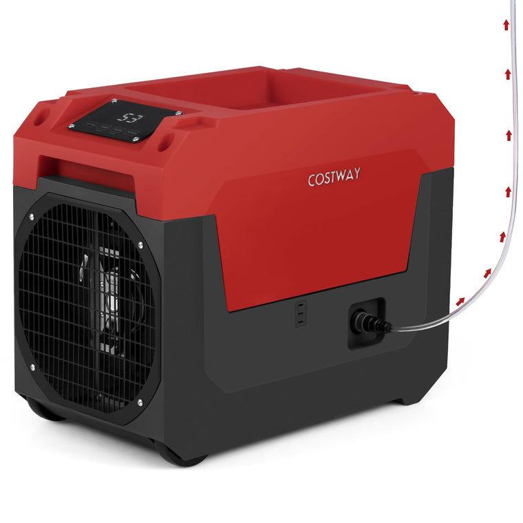 140 Pints Commercial Dehumidifier with Pump, Portable Industrial Dehumidifier with Drain Hose for Basements - product view 1