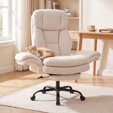 Criss Cross Legged Reclining Desk Chair with 5-Level Adjustable Armrests - product view 1