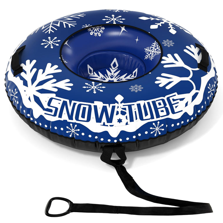 42" Heavy-Duty Snow Sledding Tube with Detachable Tow Strap Thickened Bottom - product view 1