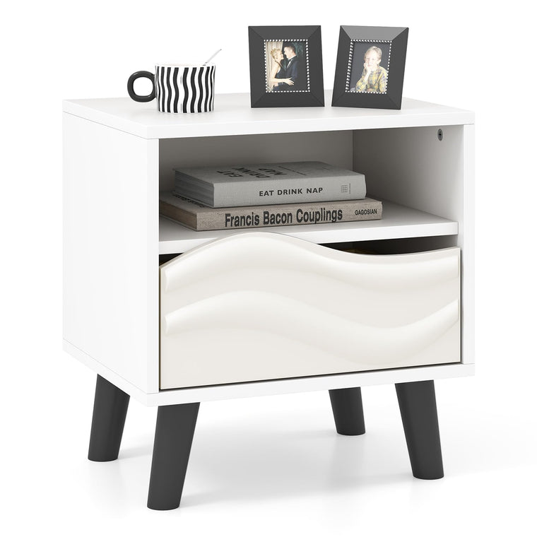 Mid Century Modern Nightstand - product view 1