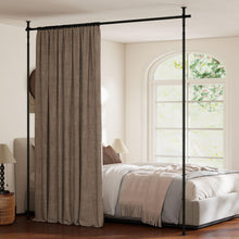 Room Divider Curtain Rod Adjustable 4-10 ft Height & 28-72 in Width - product view 1